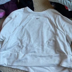 Nike long sleeve crop top